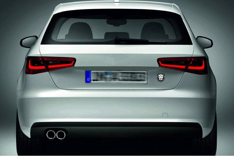Pitbull tailgate trunk rear emblem with Pitbull logo Custom Rear Emblem decoinfabric
