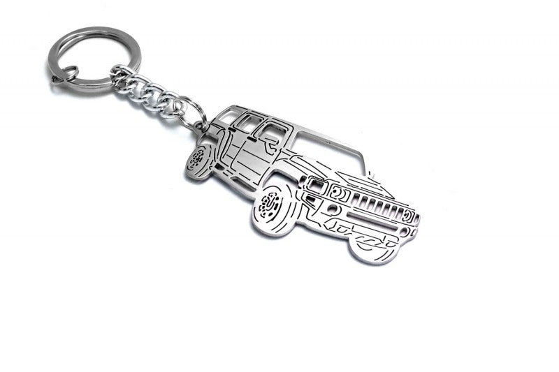 Car Keychain for Hummer H3 (type 3D) – decoinfabric