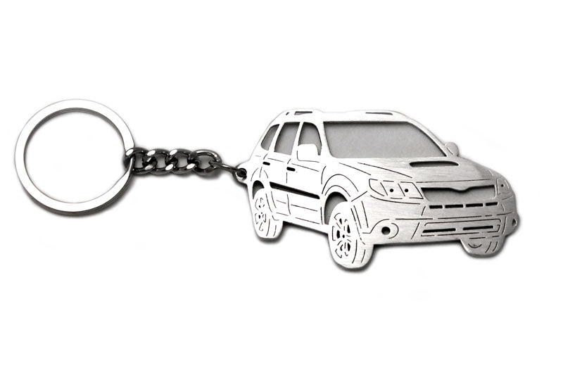Car Keychain for Subaru Forester III (type 3D) – decoinfabric
