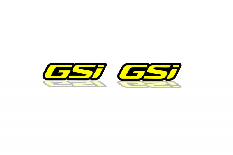 Opel emblem badge for fenders with GSI logo | decoinfabric