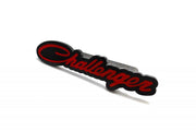 DODGE Radiator grille emblem with Dodge Challenger logo