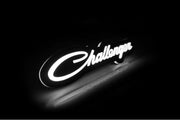 Dodge Illuminated LED Radiator Grille Emblems and Badges with Challenger (type 2) logo Dodge Led emblems decoinfabric