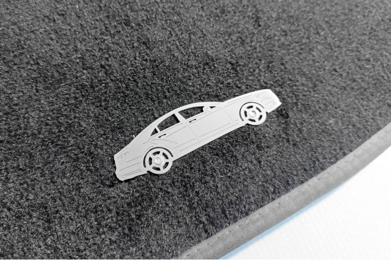 Mercedes CLS-Class II (C218) (2010-2018) Floor Mat Emblem Set – Stainless Steel Badges Car Mats Badges Decoin