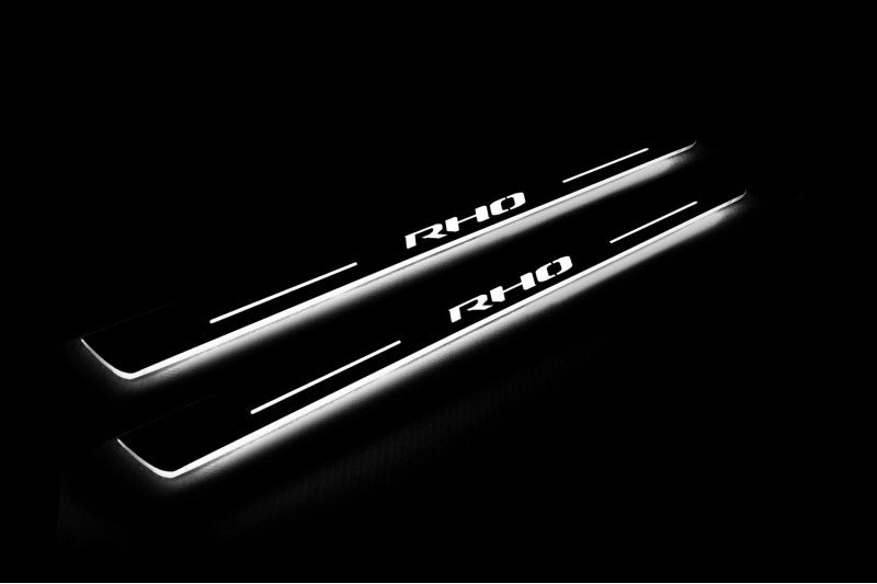 Ram V 2019+ Door Sill Led Plate With RHO Logo