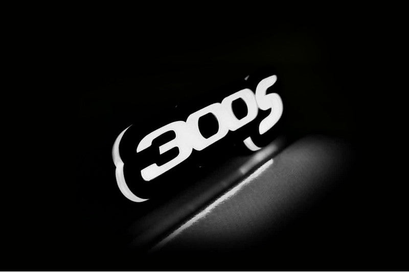 Chrysler Illuminated LED Radiator Grille Emblems and Badges with 300S (type 1) logo Chrysler Led Emblems decoinfabric