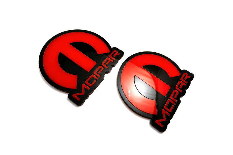DODGE emblem for fenders with Mopar logo (type 5)