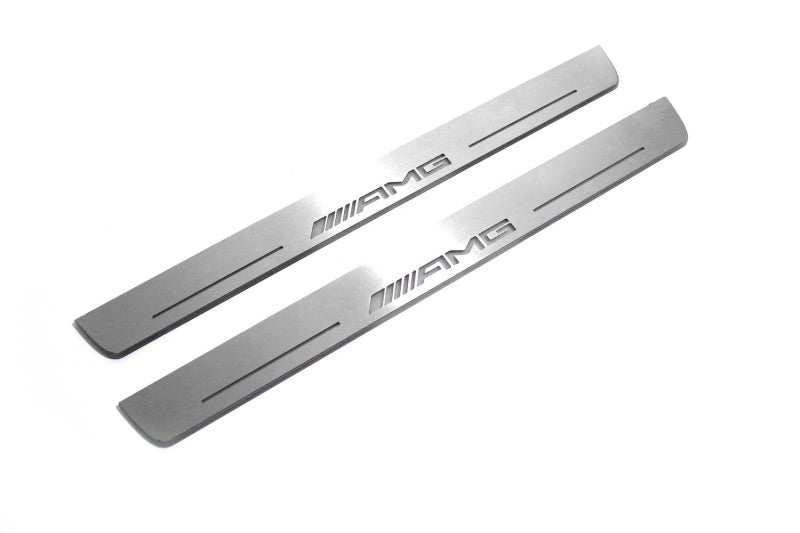 Mercedes S-Class W222 2013-2020 Auto Door Sill Plates With Logo AMG