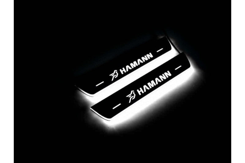 BMW X5 F15 Listwy progowe LED z logo HAMANN