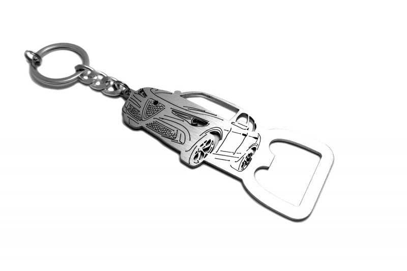 Keychain Bottle Opener for Alfa Romeo Stelvio 2016+ Keychains opdesign