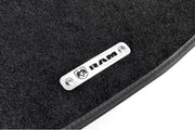 Stainless Steel Floor Mats Emblems Set Badges with Dodge Ram Logo Car Mats Badges Decoin