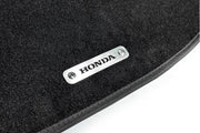 Stainless Steel Floor Mats Emblems Set Badges with Honda Logo Car Mats Badges Decoin