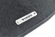 Stainless Steel Floor Mats Emblems Set Badges with Volvo Logo Car Mats Badges Decoin
