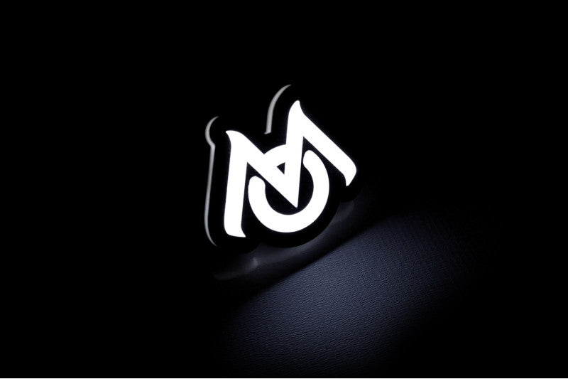 Chrysler Illuminated LED Radiator Grille Emblems and Badges with Mopar (type 3) logo Chrysler Led Emblems decoinfabric