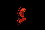 Ford Illuminated LED Radiator Grille Emblems and Badges with Mustang Snake logo Ford Led Emblems decoinfabric