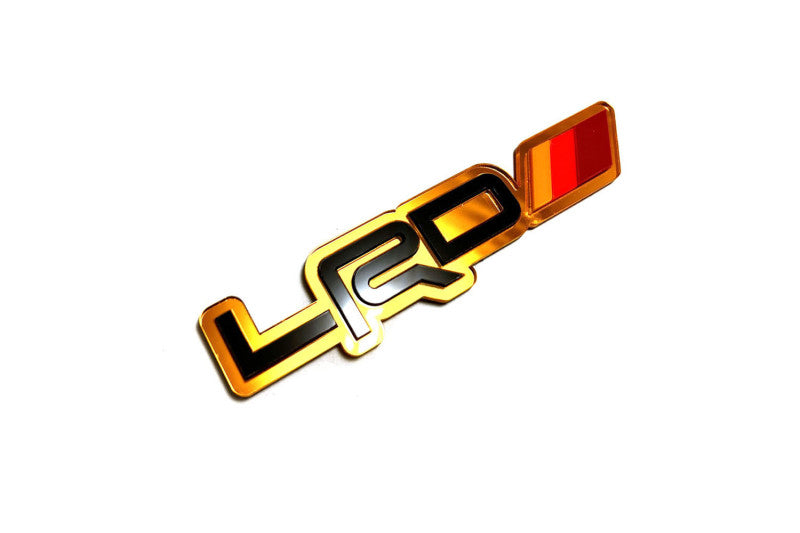 Lexus tailgate trunk rear emblem with LRD logo (type 1) Lexus emblems decoinfabric