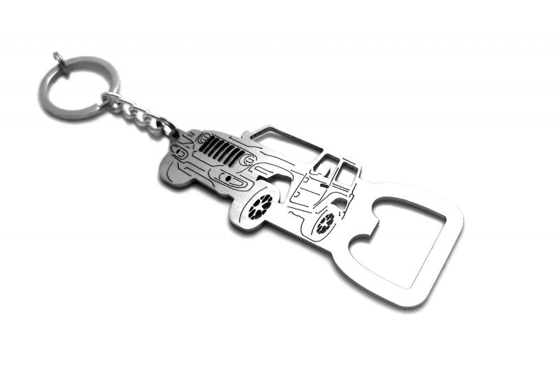 Keychain Bottle Opener for Jeep Wrangler JL 2018+ Keychains opdesign