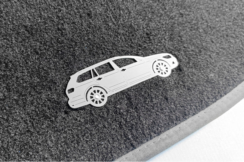 Volkswagen Passat B8 Universal (2015-2023) Floor Mat Emblem Set – Stainless Steel Badges Car Mats Badges Decoin