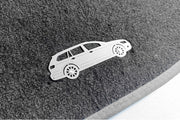 Volkswagen Passat B8 Universal (2015-2023) Floor Mat Emblem Set – Stainless Steel Badges Car Mats Badges Decoin