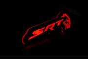 Jeep Illuminated LED Radiator Grille Emblems and Badges with SRT HellHawk logo Jeep Led Emblems decoinfabric