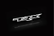 Dodge Illuminated LED Radiator Grille Emblems and Badges with TRX logo Dodge Led emblems decoinfabric