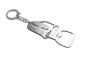 Keychain Bottle Opener for Tesla Model X 2015+ Keychains opdesign
