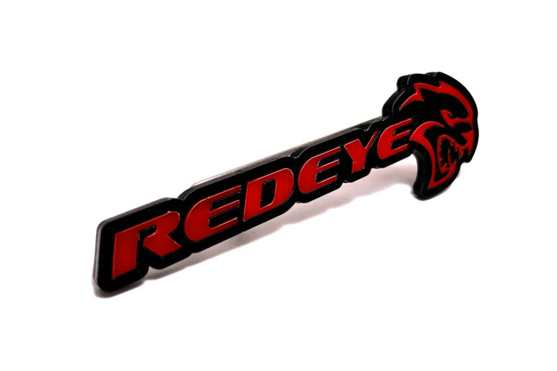 Dodge Radiator grille emblem with Redeye Hellcat logo Dodge emblems decoinfabric