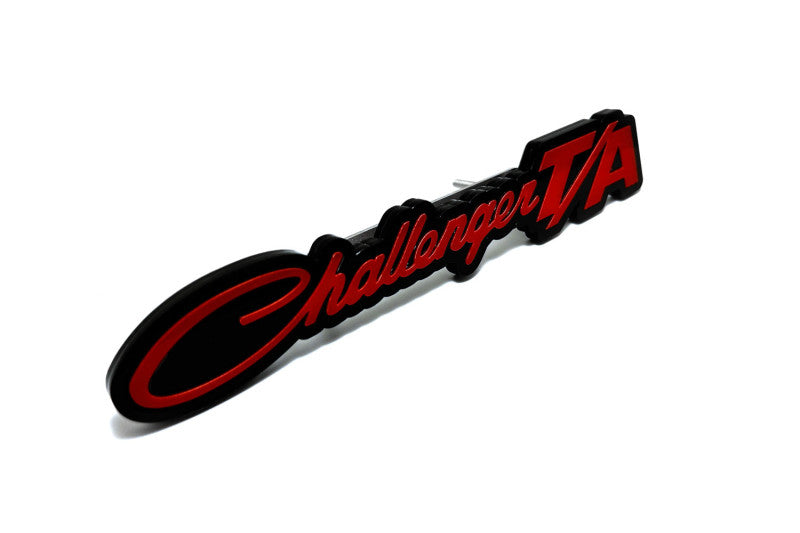 Dodge Radiator grille emblem with Challenger T/A logo Dodge emblems decoinfabric