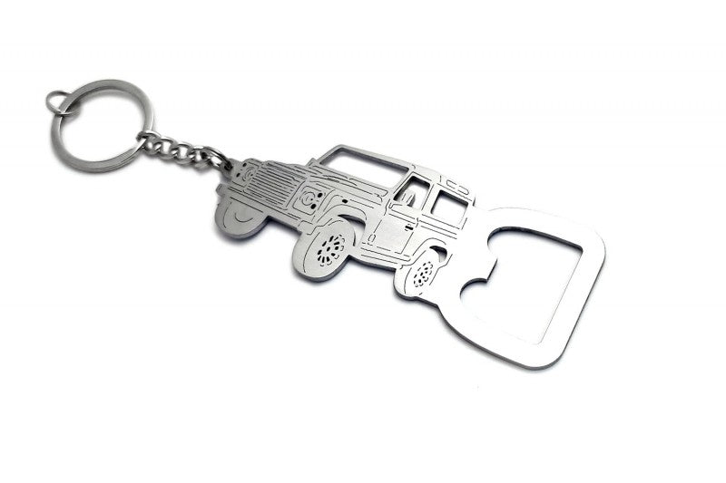 Keychain Bottle Opener for Land Rover Defender I 1983-2016
