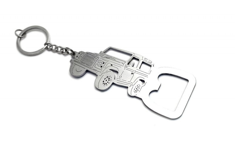 Keychain Bottle Opener for Land Rover Defender I 1983-2016 Keychains opdesign