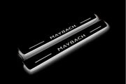 Mercedes V-Class W447 2014+ Door Sill Led Plate With Maybach Logo Mercedes Led Door Sills opdesign