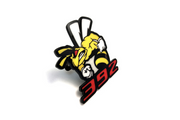 DODGE Radiator grille emblem with Strong Bee + 392 logo Dodge emblems decoinfabric