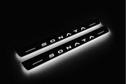 Hyundai Sonata VIII FL 2024+ Car Door Sill With Logo Sonata Hyundai Led Door Sills opdesign