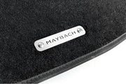Stainless Steel Floor Mats Emblems Set Badges with Maybach Logo Car Mats Badges Decoin