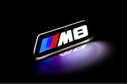 BMW Illuminated LED Radiator Grille Emblems and Badges with ///M8 (type 1) logo BMW Led Emblems decoinfabric