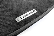 Stainless Steel Floor Mats Emblems Set Badges with Lexus Logo Car Mats Badges Decoin