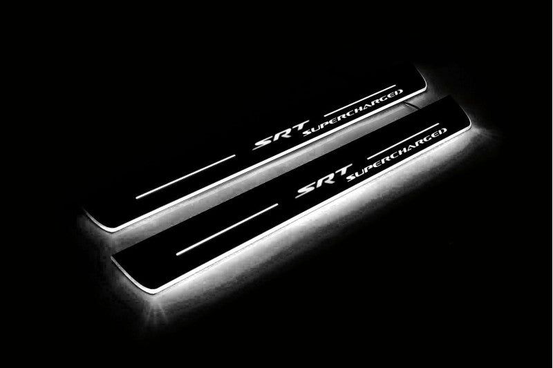 Dodge Durango III 2011+ Car Light Sill With Logo SRT Supercharged