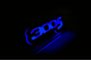 Chrysler Illuminated LED Radiator Grille Emblems and Badges with 300S (type 1) logo Chrysler Led Emblems decoinfabric