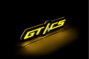 Ford Illuminated LED Radiator Grille Emblems and Badges with GT/CS logo Ford Led Emblems decoinfabric