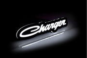 Dodge Illuminated LED Radiator Grille Emblems and Badges with Charger (type 1) logo Dodge Led emblems decoinfabric