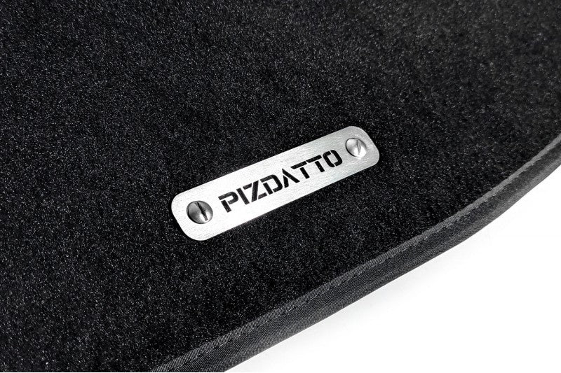 Stainless Steel Floor Mats Emblems Set Badges with Custom Logo Car Mats Badges Decoin