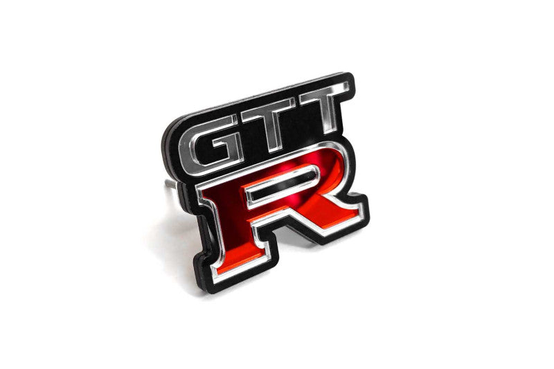 Nissan Radiator grille emblem with GTT-R logo Nissan emblems decoinfabric