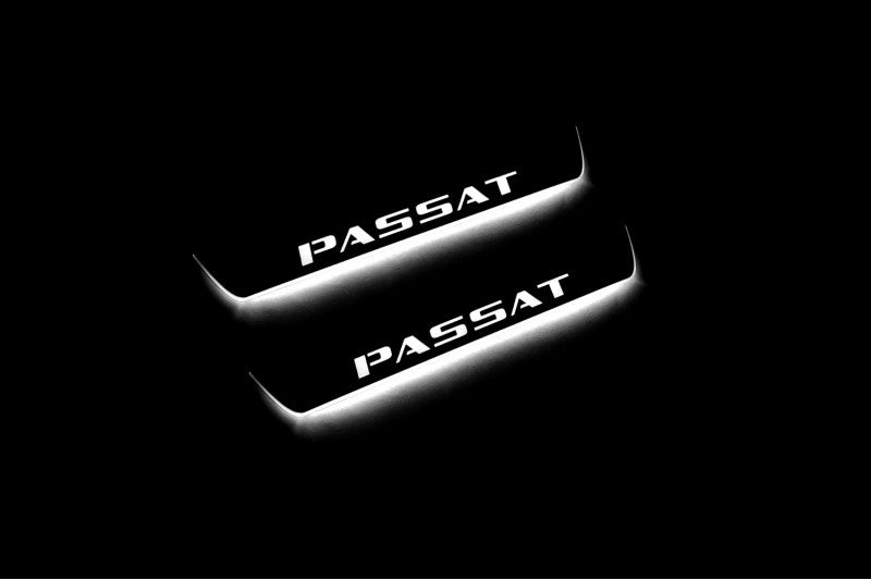 Volkswagen Passat B8 2015-2023 Car Door Sill With Logo Passat (type 1) Volkswagen Led Door Sills opdesign