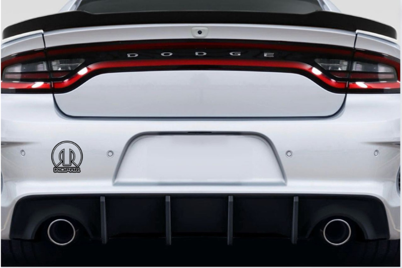 Dodge Emblem & Badges set with Mopar logo (Type 8) Dodge emblems decoinfabric