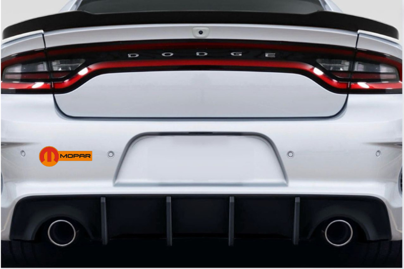 Dodge Emblem & Badge Set - Grille and Tailgate Mopar logo (Type 14) Dodge emblems decoinfabric