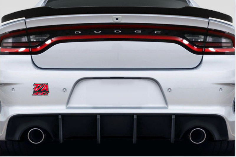 Dodge tailgate trunk rear emblem with 392 T/A logo Dodge emblems decoinfabric
