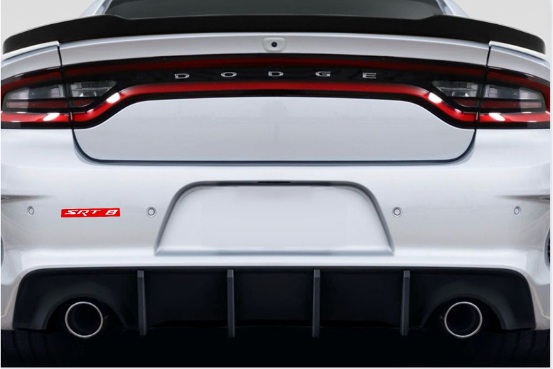 Dodge Emblem & Badges set with SRT8 logo (Type 3) Dodge emblems decoinfabric