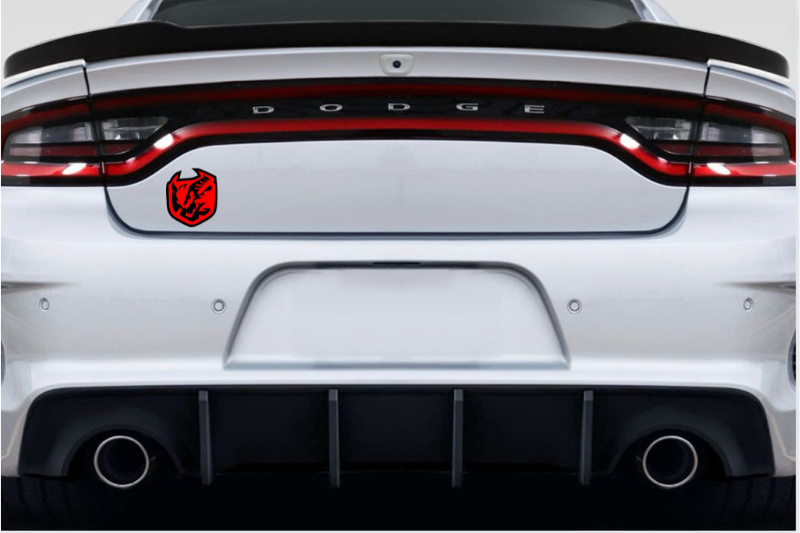 DODGE Kühlergrill-Emblem mit R/T-Logo