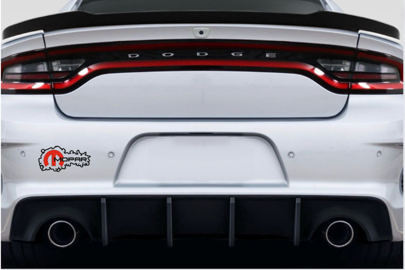 Dodge Emblem & Badges set with Mopar logo (Type 15) Dodge emblems decoinfabric