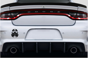 Dodge tailgate trunk rear emblem with Storm Trooper Mopar logo Dodge emblems decoinfabric