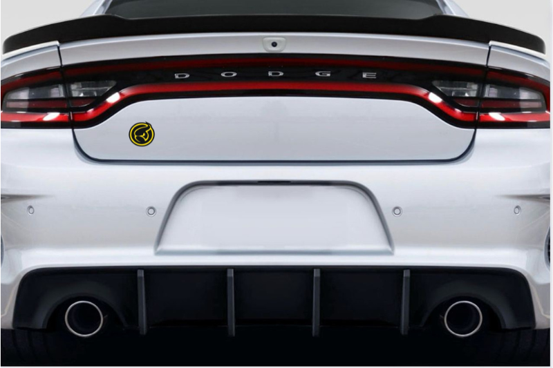 Dodge Emblem & Badges set with Ghost logo Dodge emblems decoinfabric